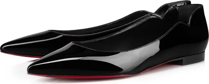 Christian Louboutin Hot Chickita Pointed Toe Flat (Women) | Nordstrom | Nordstrom