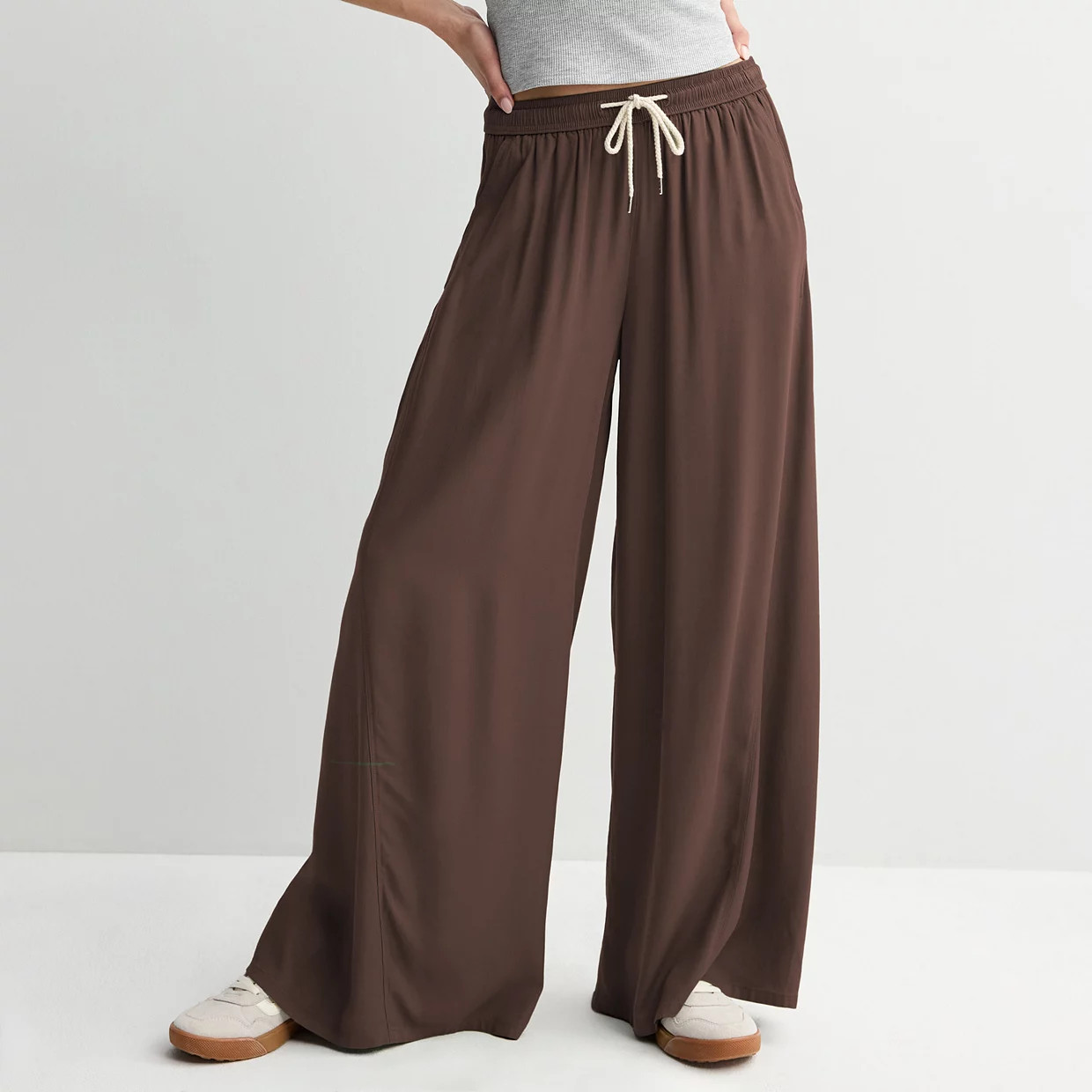 Juniors' SO\u00ae High Rise Baggy Wide Leg Pants | Kohl's