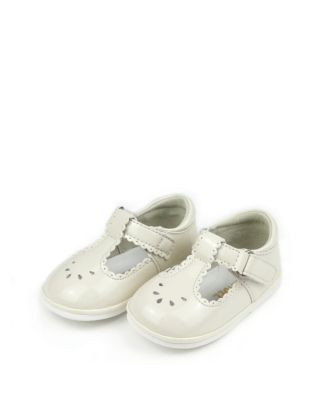 L'Amour Shoes Girls' Angel Dottie Scalloped T-Strap Mary Jane - Baby, Toddler  | Bloomingdale's K... | Bloomingdale's (US)