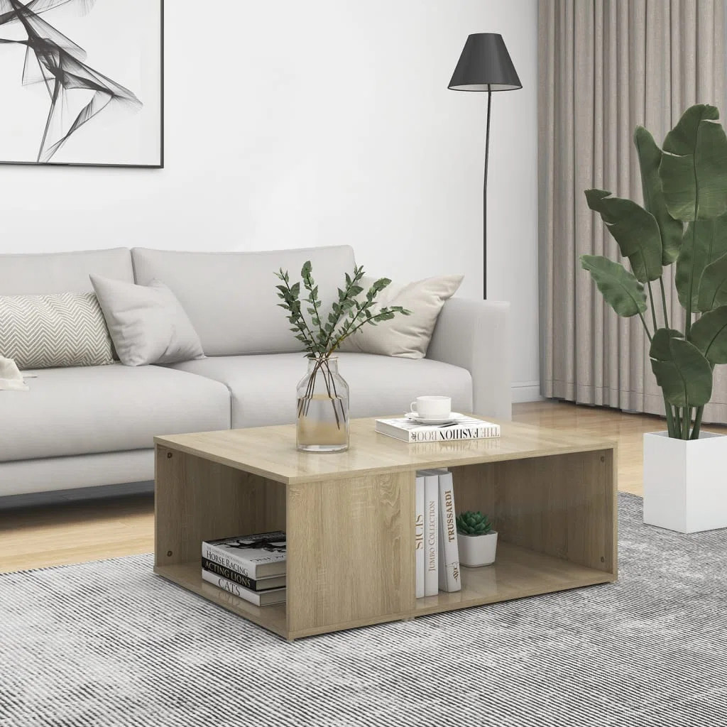 vidaXL Coffee Table Center Accent Table Living Room Furniture Engineered Wood | Wayfair North America
