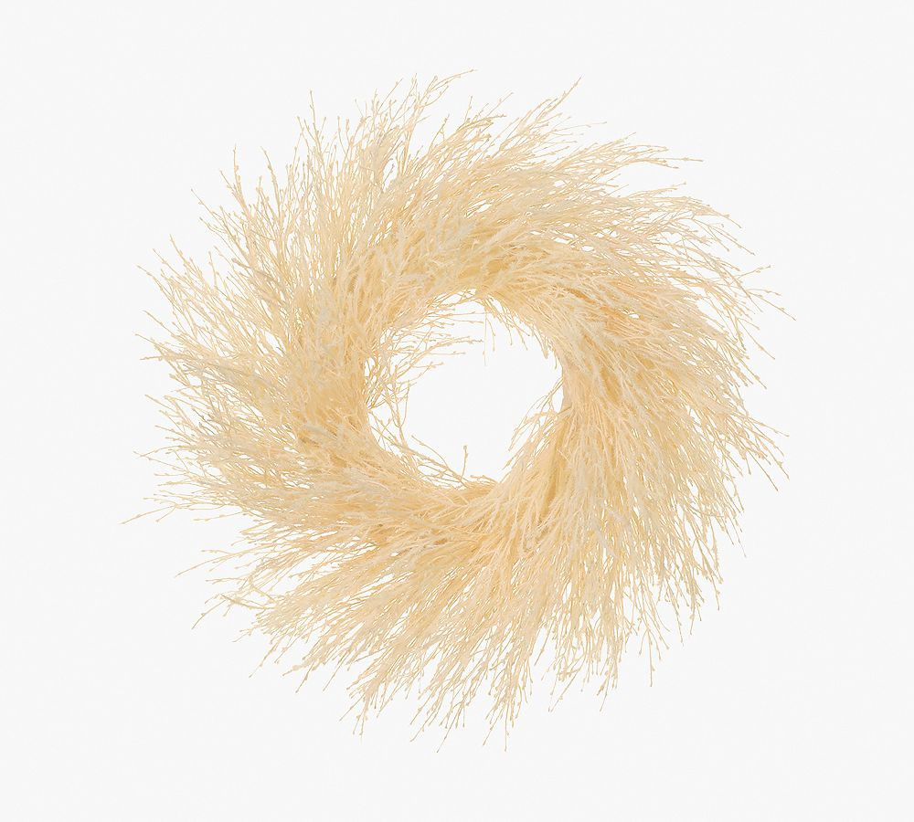 Faux Fountain Grass Wreath - 26" | Pottery Barn (US)