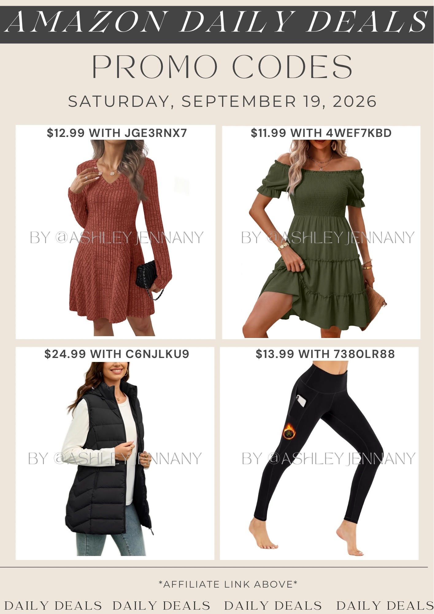 Amazon deals

#LTKMidsize #LTKSaleAlert #LTKSeasonal