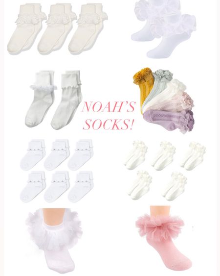 Toddler girl socks! All amazon!