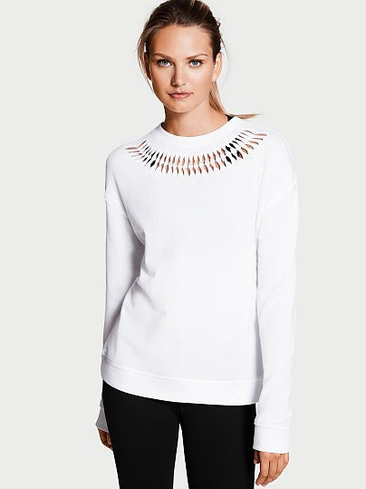 Twisted Pleat Pullover - Victoria Sport | Victoria's Secret (US / CA )