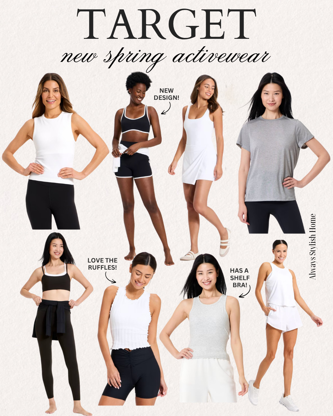 Target spring activewear finds - flattering fits, soft fabrics, and the cutest matching sets—perfect for workouts or everyday wear 🤍
target workout sets women, activewear haul target, spring workout outfits, affordable athleisure sets, target matching workout sets, gym outfits aesthetic, neutral athleisure outfits, everyday activewear style, target new arrivals clothing, fitness fashion women 

 #LTKgrwm #LTKootd #LTKActive