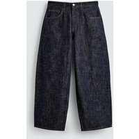 Zara - Balloon Fit Jeans - Indigo - 28 (Us 28) - Man | Zara US