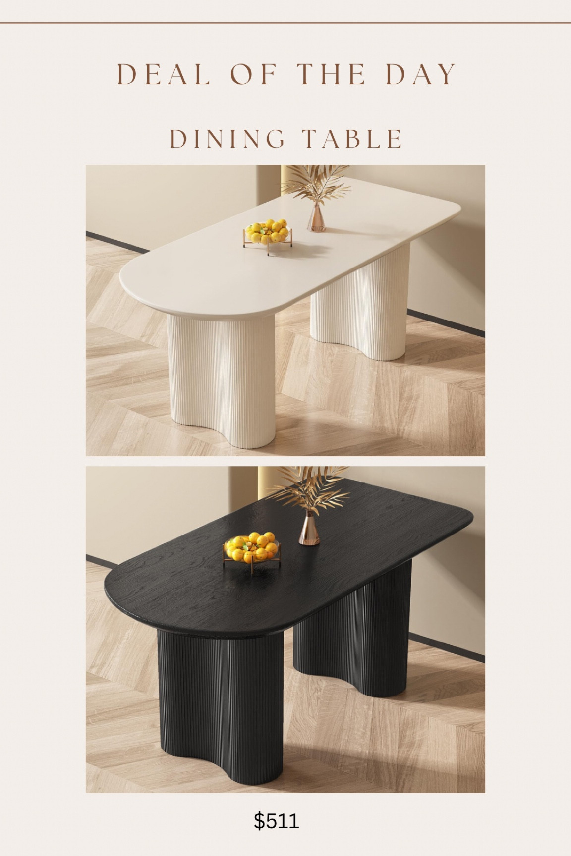 Such a gorgeous & unique style dining table! Great price! Limited quantities available 

#LTKsalealert #LTKhome