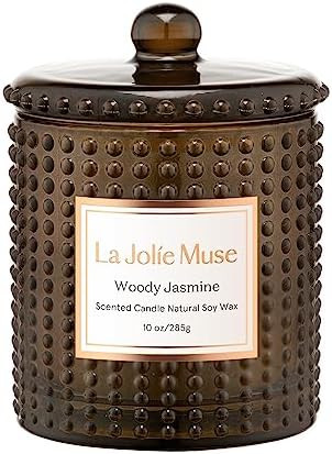 LA JOLIE MUSE Woody Jasmine Candles for Home Scented, Luxury Candles Gifts for Women, Mother's Da... | Amazon (US)