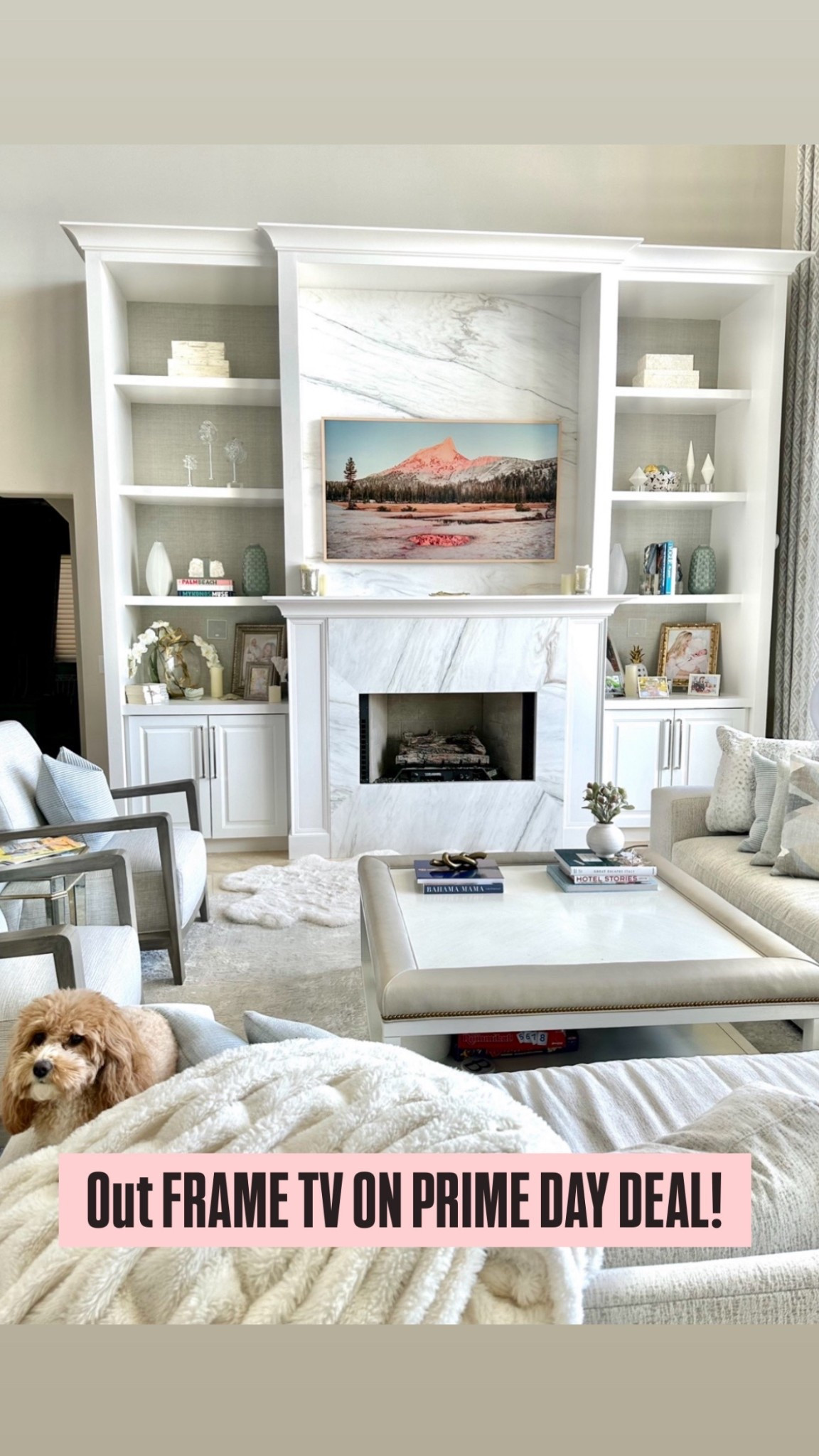 Our frame tv on prime day deal!!! 65 inch 

#LTKHome #LTKOver40 #LTKSaleAlert