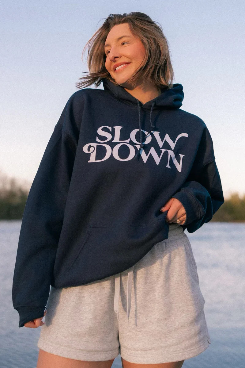 jo johnson: no wake zone hoodie - blue | RIFFRAFF