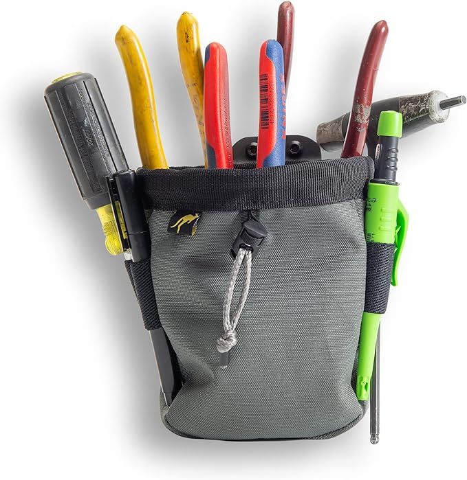 Joey Pouch | Clip-On Tool Belt Bag for Tools, Screws, and Nails - Great for an Electrician, HVAC ... | Amazon (US)