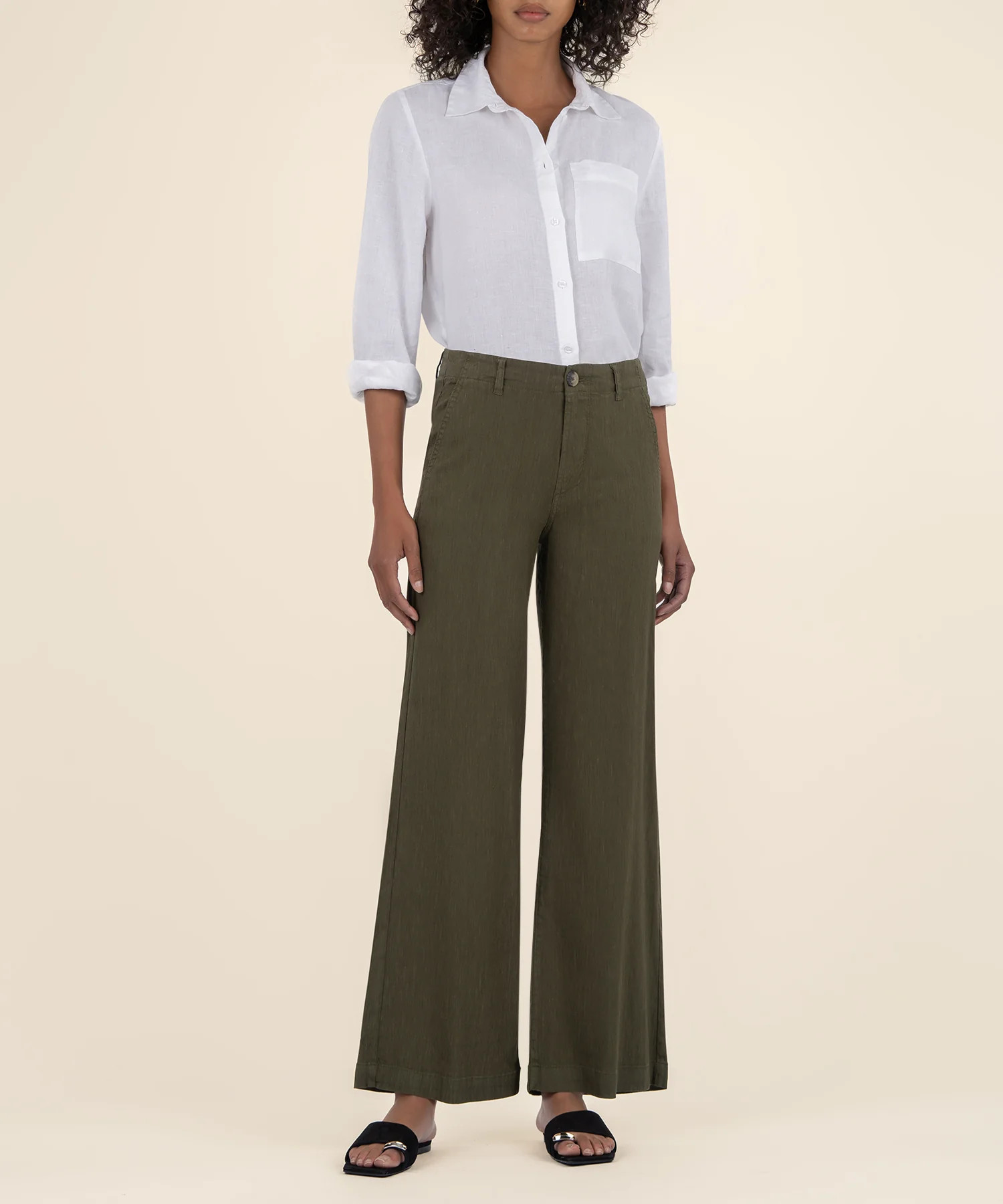 Meg Linen Wide Leg - Kut from the Kloth | Kut From Kloth