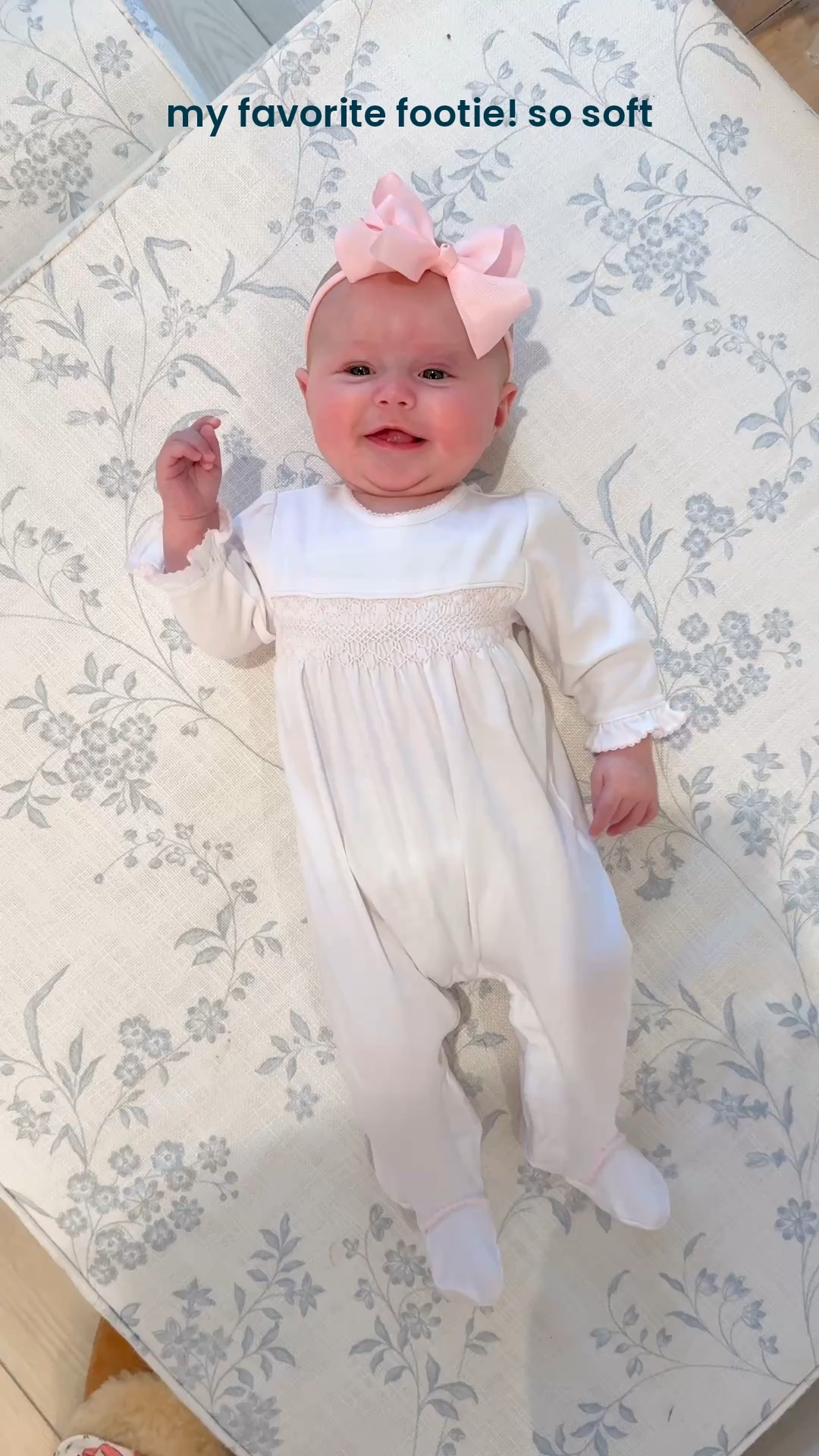 we lovenkissy kissy outfits in thisbhouse!
hand smocked cotton footie outfit
Baby gift
Baby registry essential
Smocked baby clothes
Grandmillenial baby


#LTKFindsUnder50 #LTKFindsUnder100 #LTKBaby