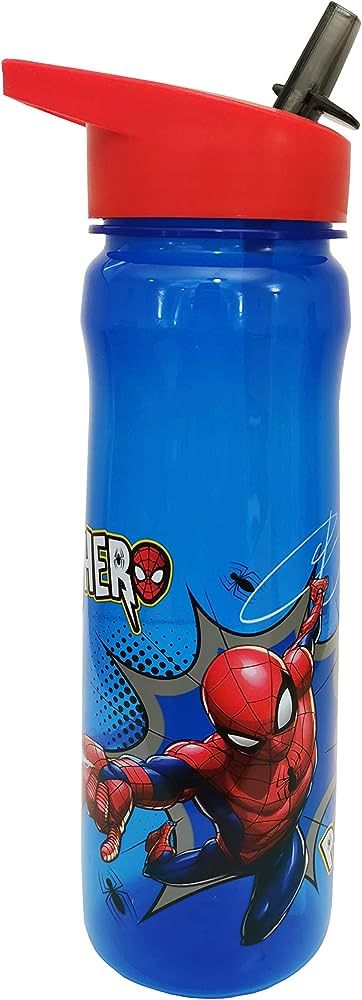 MARVEL 1325 1698 Spider-Man Hero Reusable Water Bottle, polypropylene, Blue and red, 600ml | Amazon (UK)