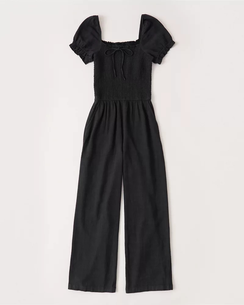 Short-Sleeve Jumpsuit | Abercrombie & Fitch US & UK