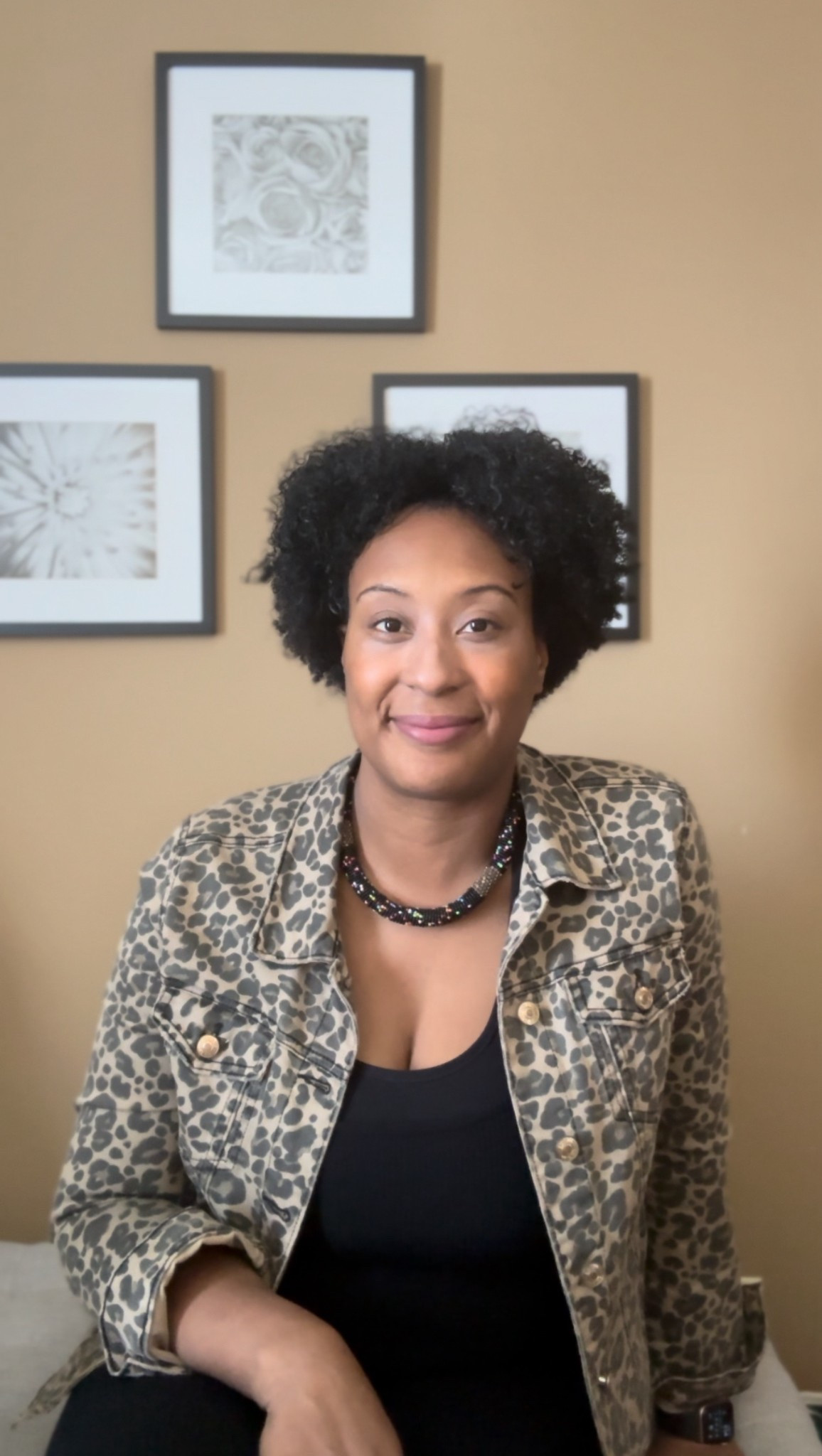 Jean jacket | leopard jacket | black tank top | comfortable outfit | casual outfit 

#LTKFindsUnder50 #LTKStyleTip