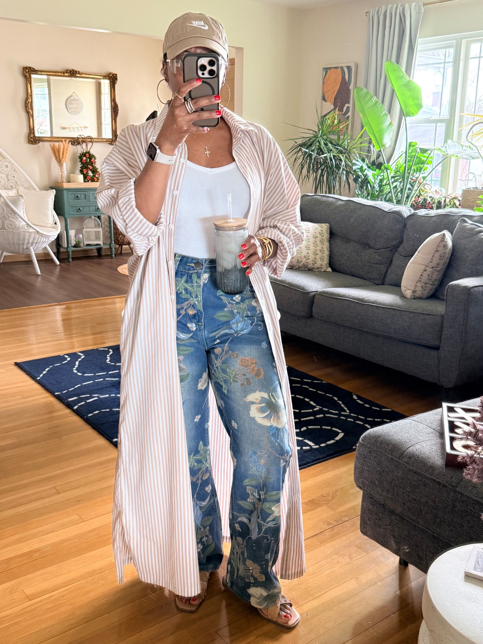 Feels like summer but it’s definitely still Spring!! At little spring weekend outfit! 

#LTKOver40 #LTKSeasonal #LTKootd