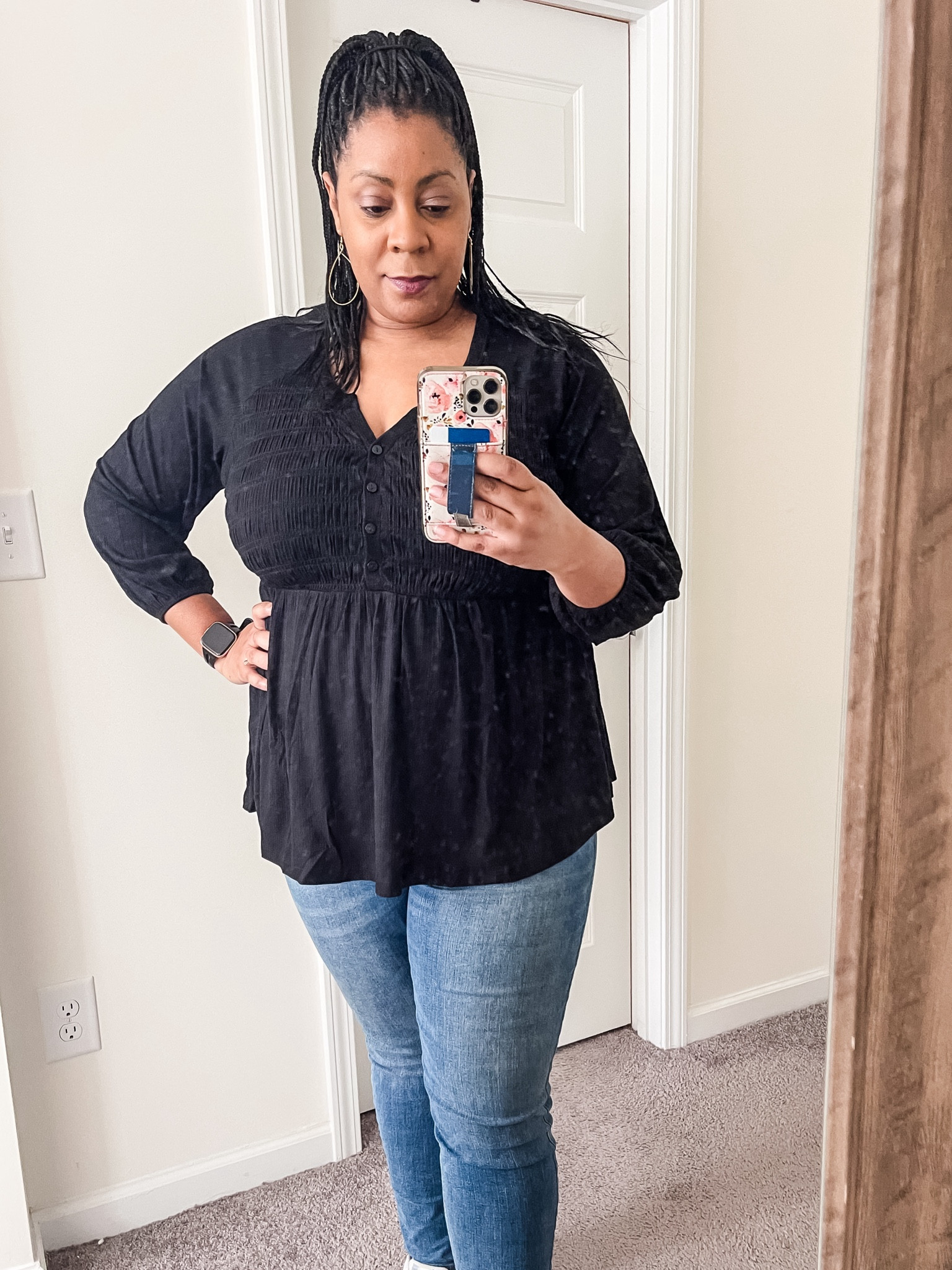 Smocked raglan babydoll top. Wearing size 1 which is a 14/16  

#LTKsalealert #LTKplussize #LTKstyletip