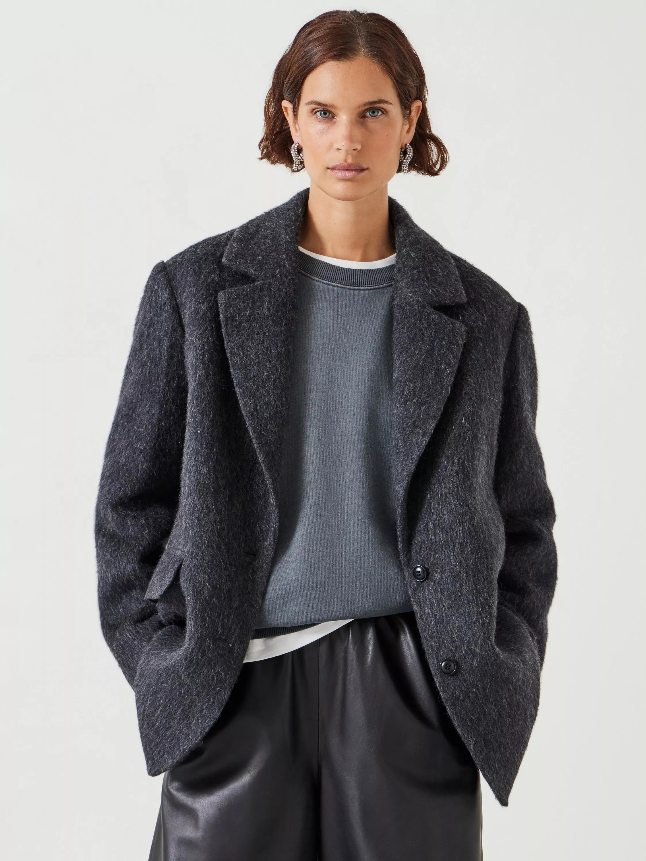 HUSH Jayde Italian Wool Blazer | John Lewis (UK)