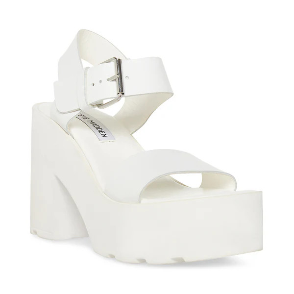VESTA WHITE LEATHER | Steve Madden (US)