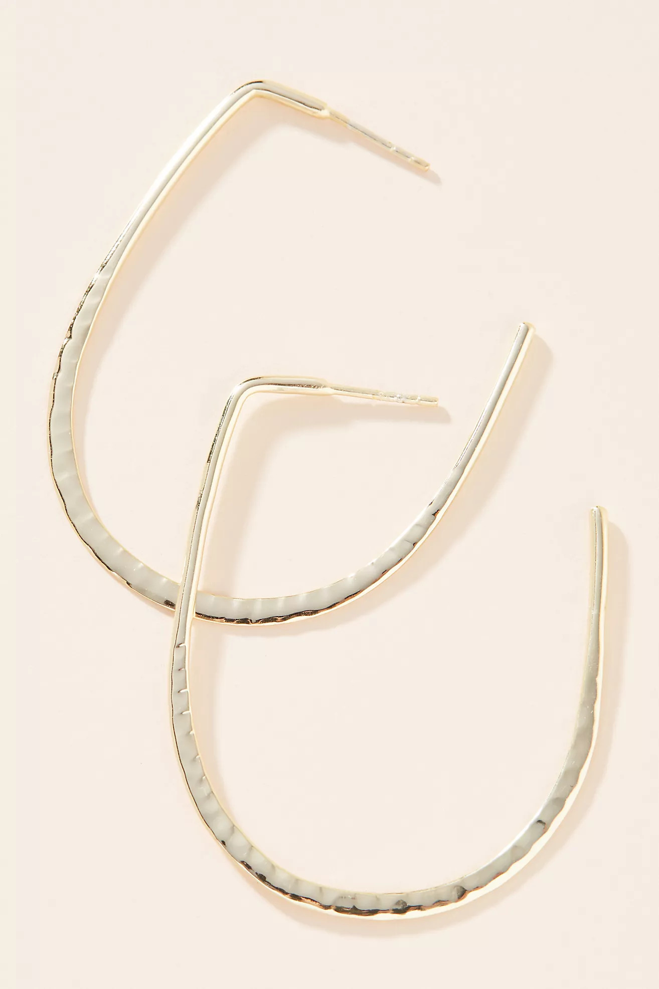 Hammered Hoop Earrings | Anthropologie (US)