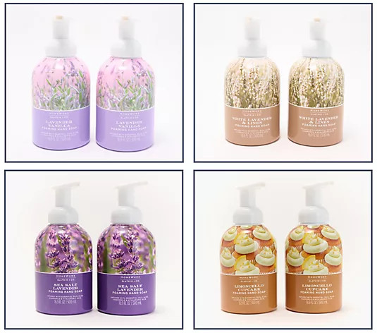 HomeWorx by Slatkin + Co. Set of 2 Foam Hand Soaps - QVC.com | QVC