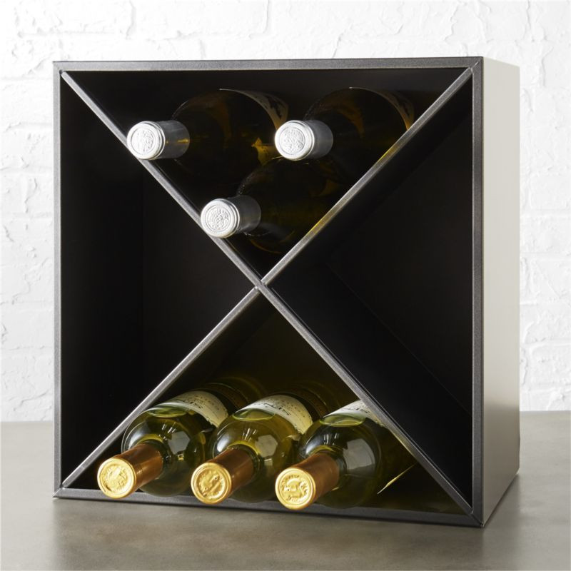 Cellar 12-Bottle Wine Rack + Reviews | CB2 | CB2
