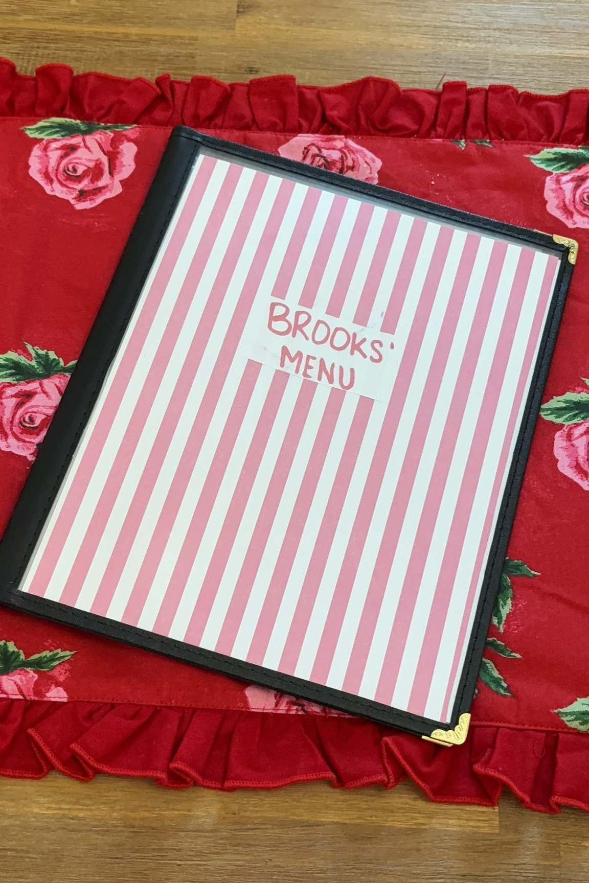 This has been working really well for us! It’s a great visual, helps him feel control, plus it’s fun to pretend to be at a restaurant & even practice ordering food for himself. 

#LTKKids #LTKHome