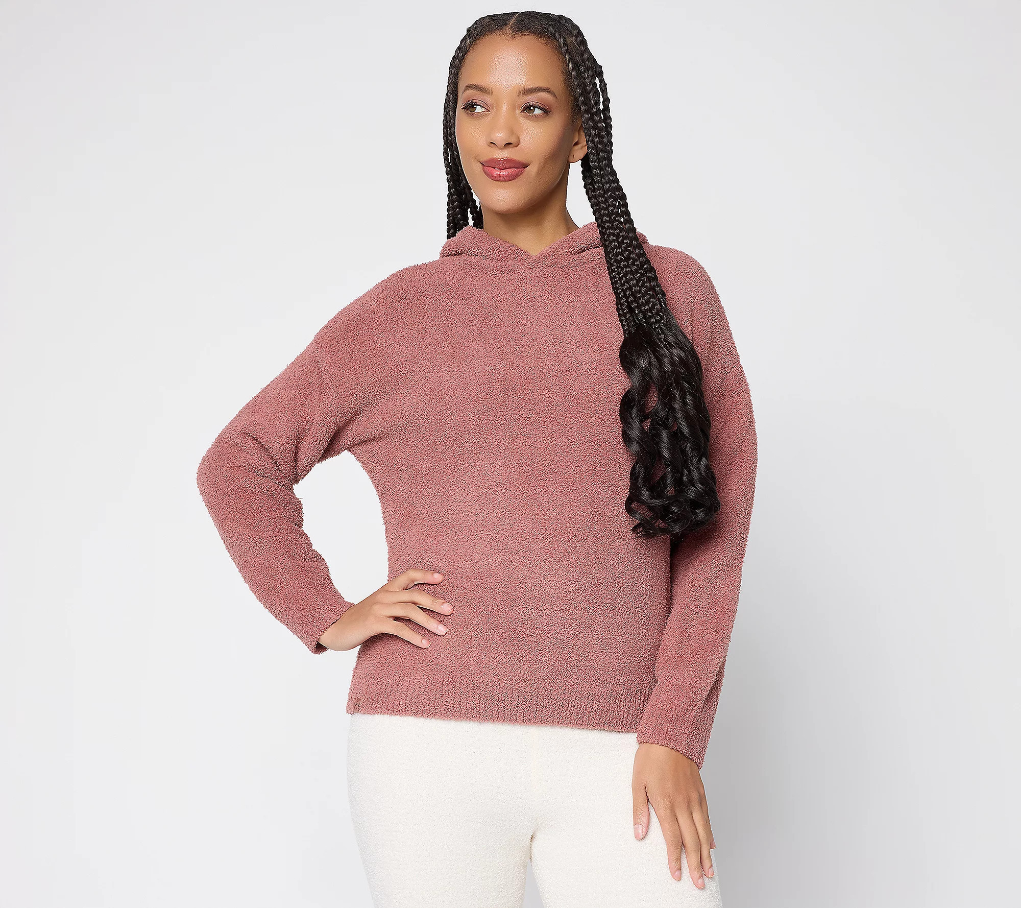 Barefoot Dreams CozyChic Pullover Hoodie | QVC