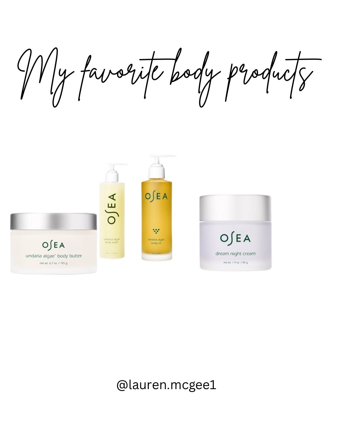 My favorite body products 

#LTKGiftGuide #LTKFindsUnder50 #LTKHoliday