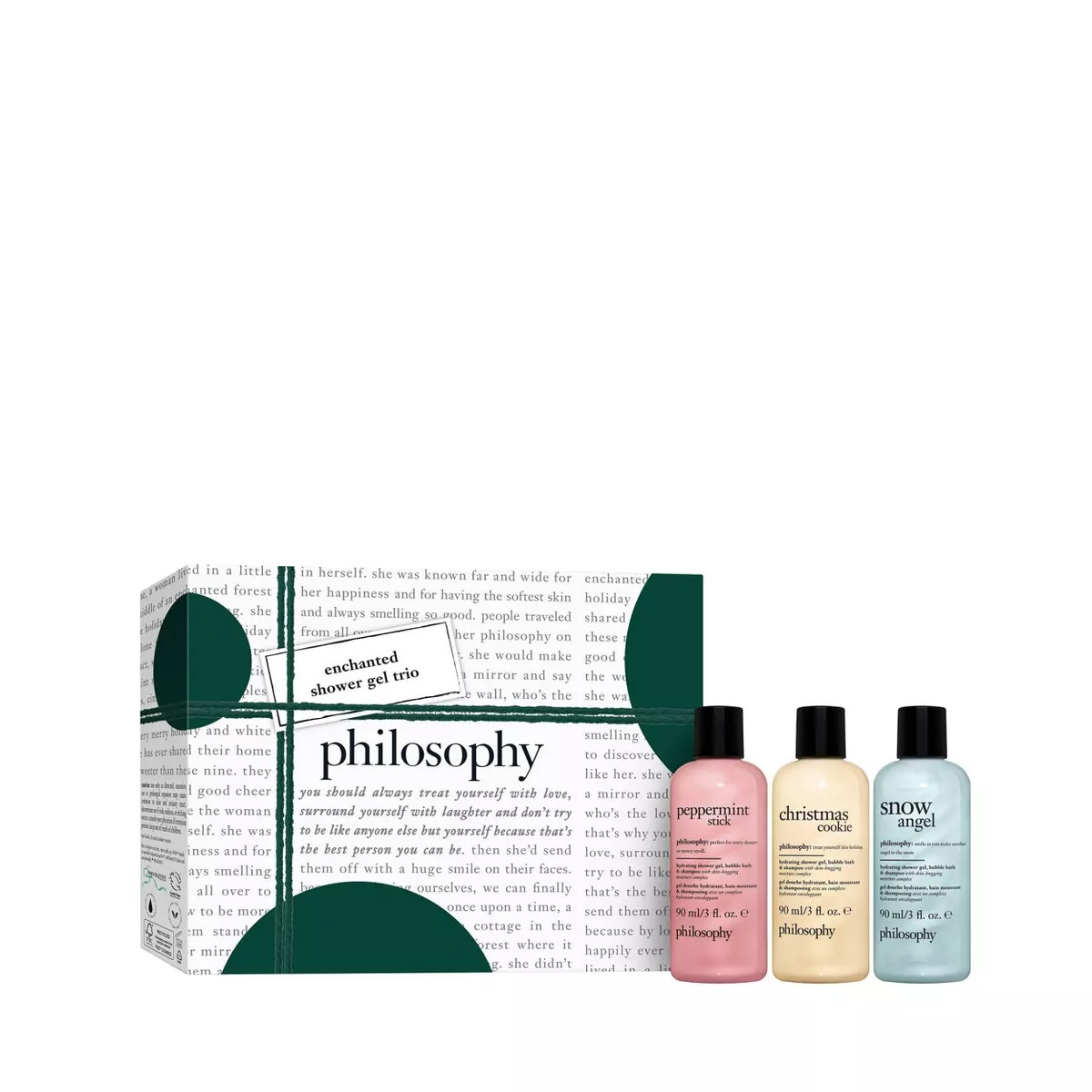 Philosophy Enchanted Shower Gel Holiday Gift Set - 3 fl oz/3pc -Ulta Beauty | Target