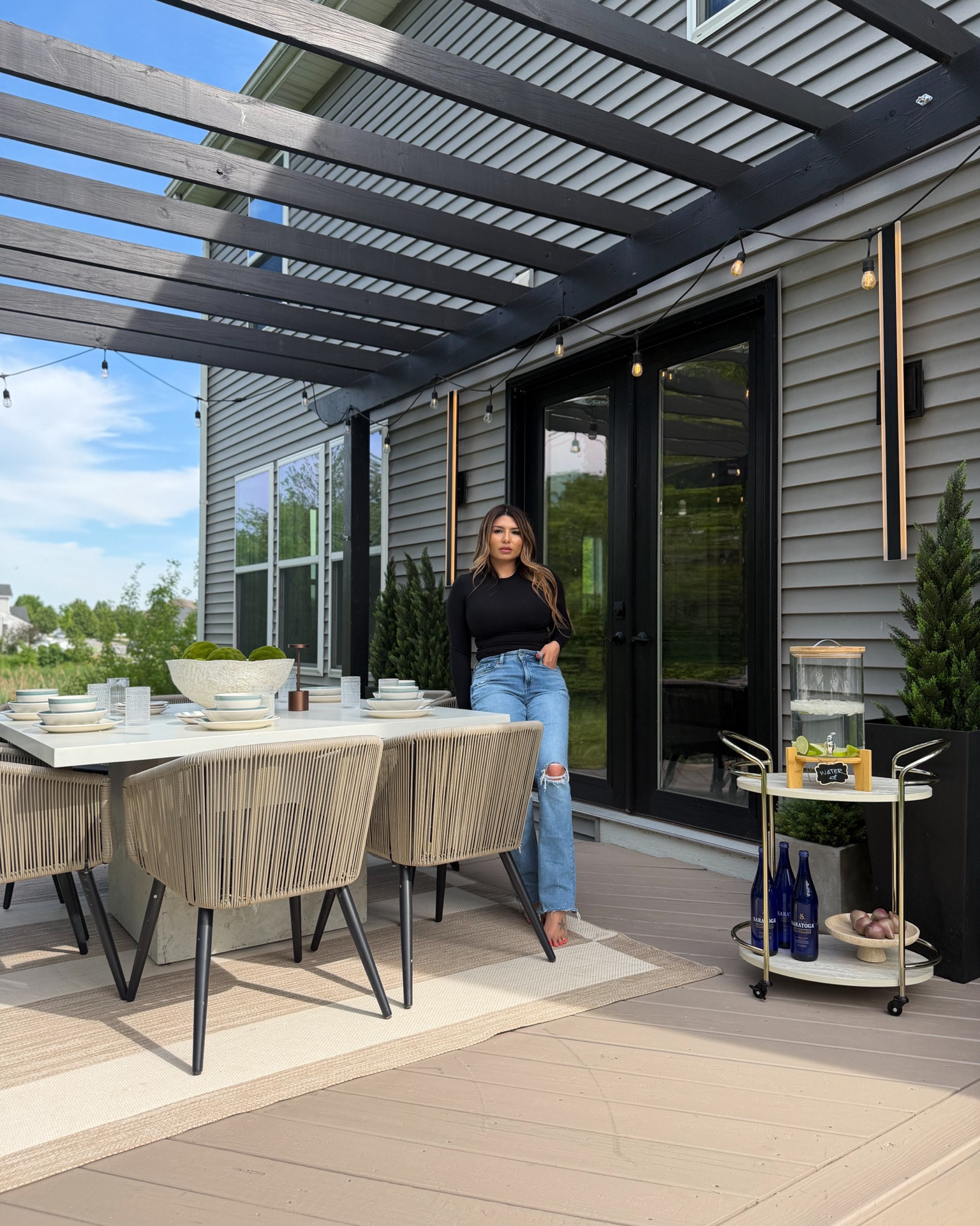 #ad Your Summer Hosting Era Starts Here ☀️✨

The secret to effortless outdoor entertaining? Thoughtful pieces that make every gathering feel special. From alfresco dining essentials to cozy seating, I found everything I needed at @Wayfair 

#WayfairPartner #WishYouWereHere#wayfair
#Outdoor

#LTKHome #LTKSaleAlert