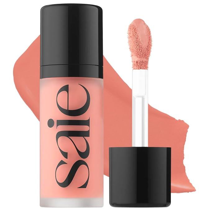 Saie Dew Liquid Blush for Cheeks - Hydrating Cream Blush Stick with a Blendable + Buildable Formu... | Amazon (US)