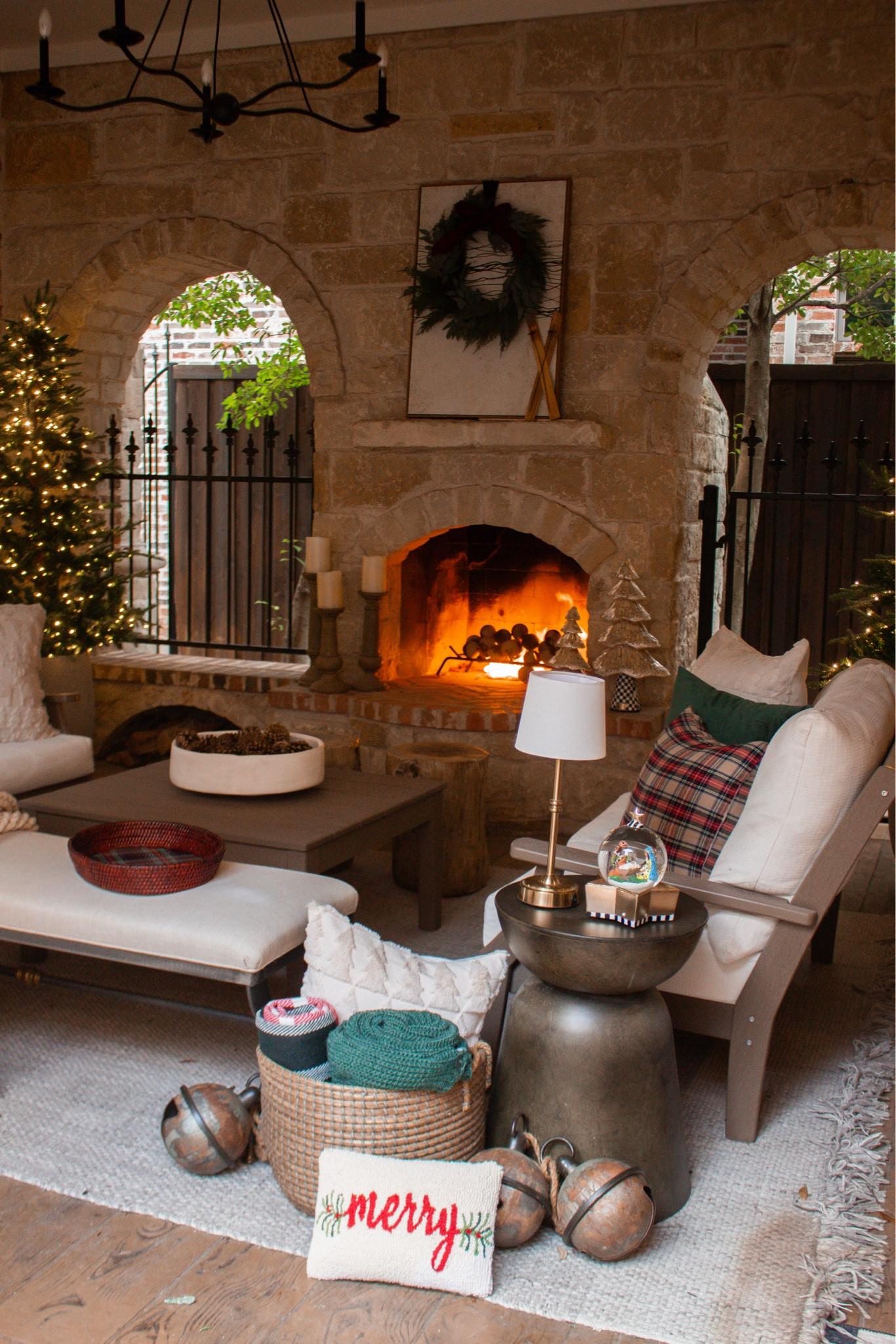 Timeless Christmas touches that work year after year. Lanterns, greenery, and soft textures make a big impact without overwhelming the space.
timeless Christmas decor, classic holiday patio, lantern Christmas decor, cozy winter porch, outdoor holiday accents, simple Christmas ideas, neutral festive decor


#LTKSeasonal #LTKHome #LTKHoliday