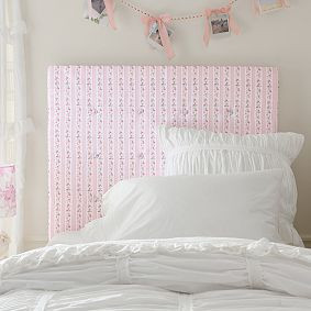 LoveShackFancy Tufted Smart™ Wall Mounted Headboard | Pottery Barn Teen