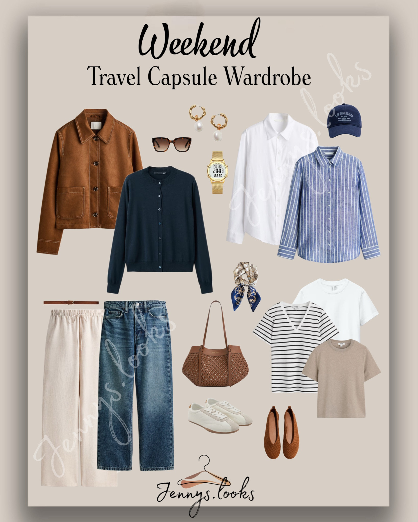Travel Capsule for a weekend trip
2-4 days (or more)

I packed this capsule last year in may for our trip to Hamburg ♥️
It‘s still perfect for Changeable wheather 😊 

Vacation outfits
Travel styles
Capsule Wardrobe 

#LTKootd #LTKOver40 #LTKTravel