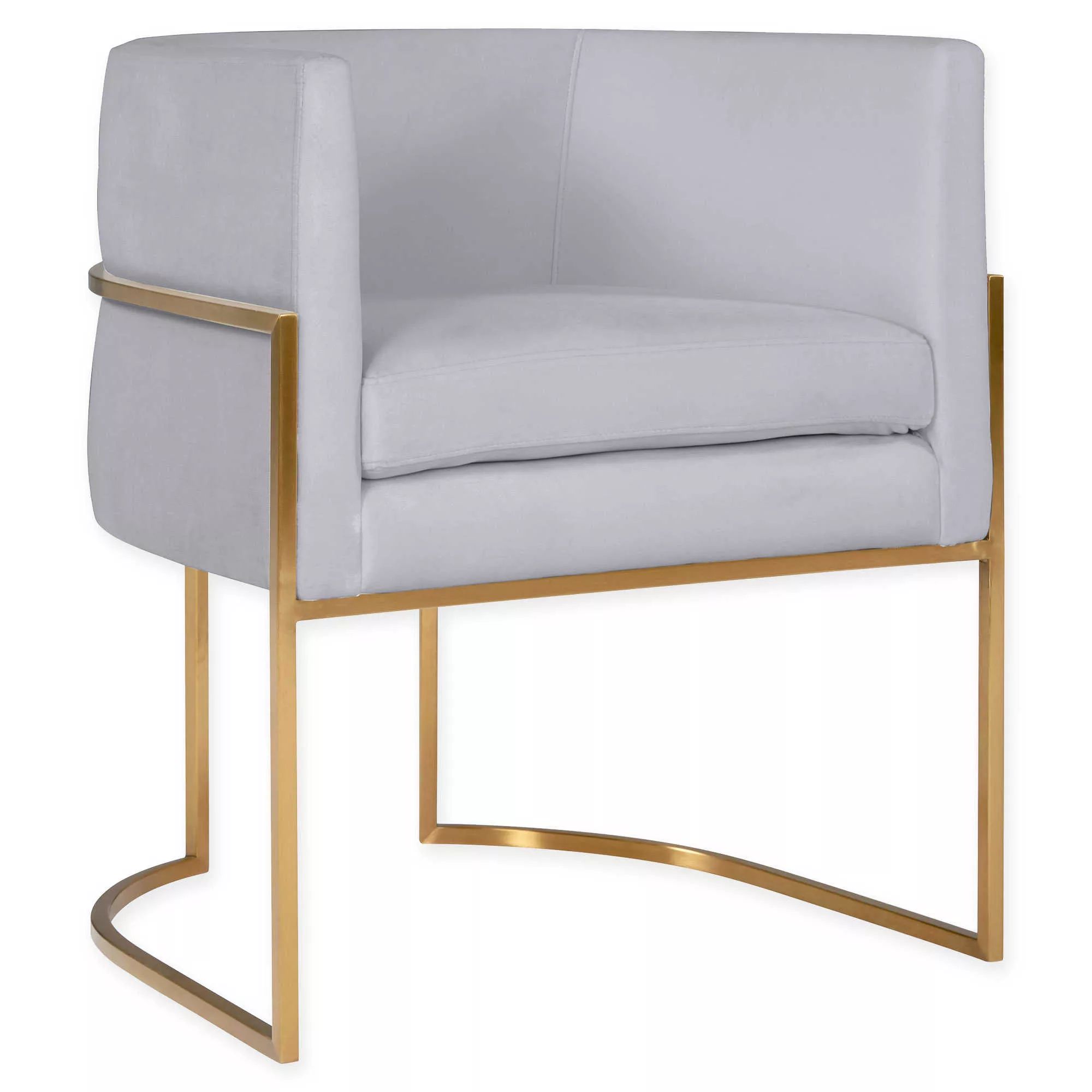Inspire Me! Home D&eacute;cor by TOV -Giselle Velvet Upholstered Dining Chair | Bed Bath & Beyond | Bed Bath & Beyond