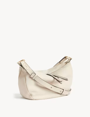 Leather Double Zip Cross Body Bag | M&S Collection | M&S | Marks & Spencer (UK)