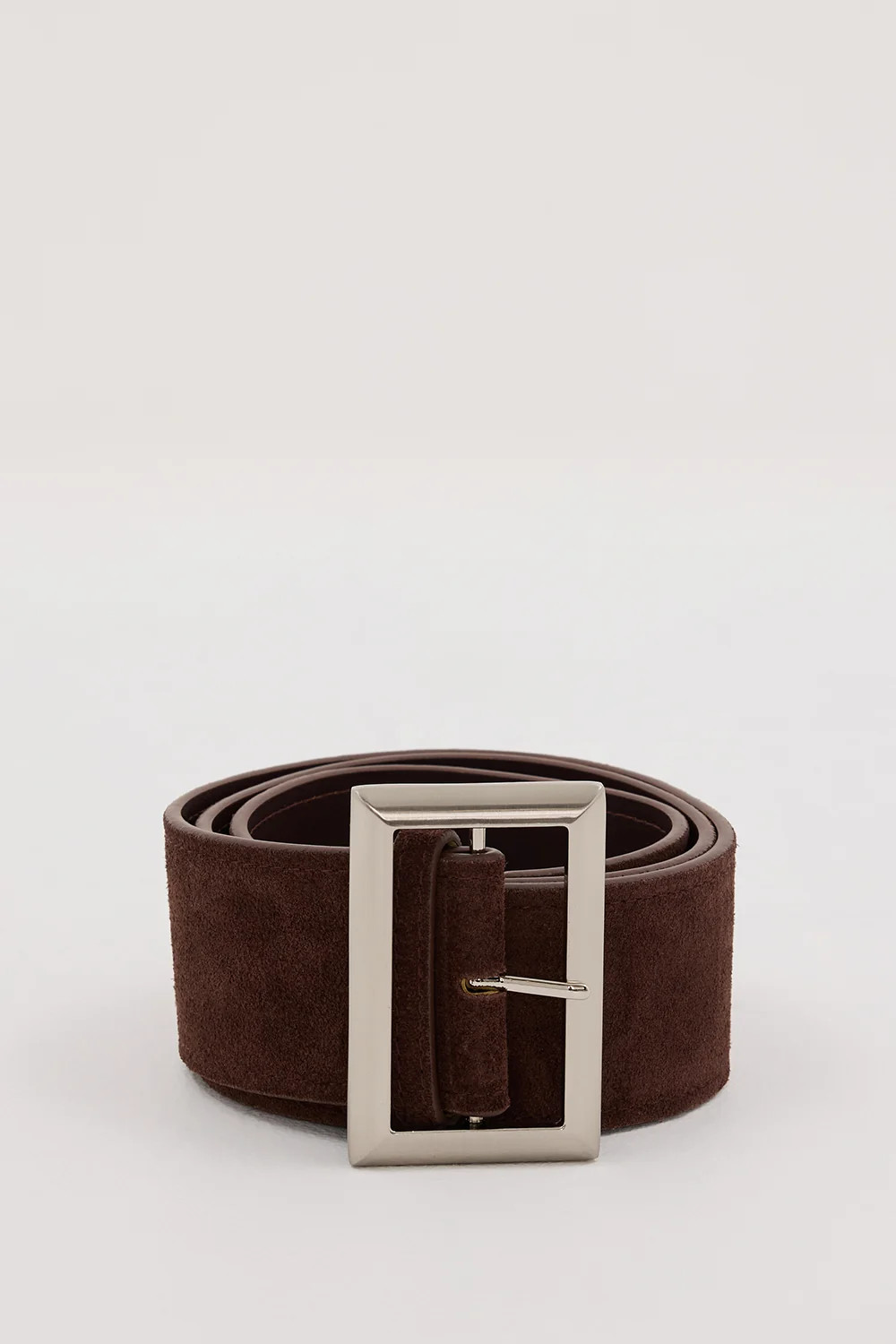 NOAH THE LABEL SUEDE BELT DK BROWN | DISSH