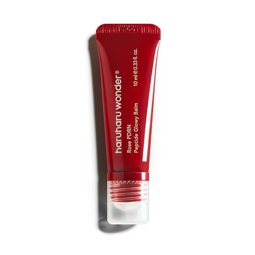 haruharu wonder Rose PDRN Peptide Glowy Balm, Instant Moisture, Repairs Dry Cracked Lips, 24HR Moisture, No Waxy Finish, Vegan, Silicon Free, Micro Plastic Free, Tint-free, 0.33 fl.oz | Amazon (US)
