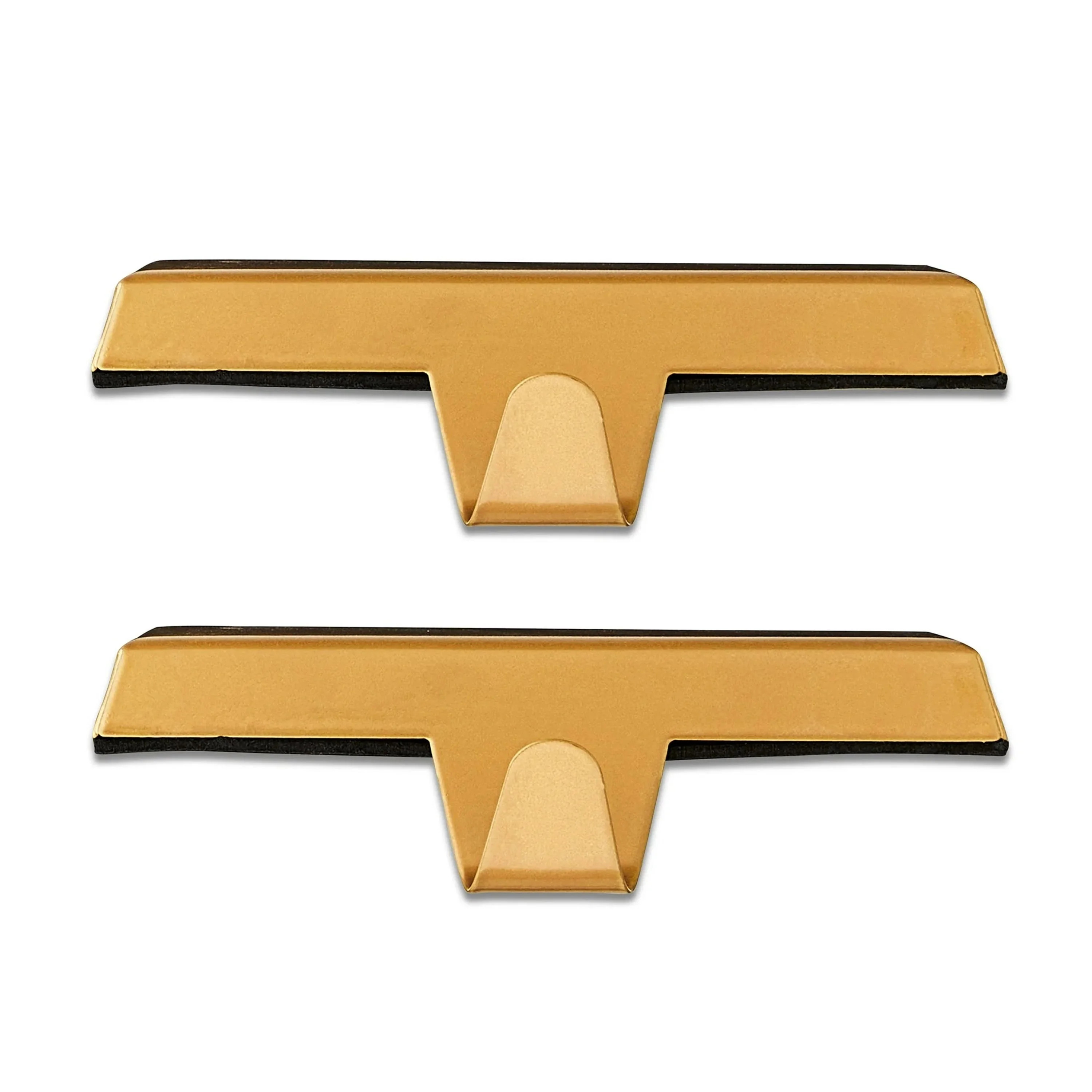 Metal Christmas Stocking Holder Set, Gold, 5", 2 Count, by Holiday Time - Walmart.com | Walmart (US)