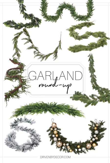 Some of my favorite garlands linked here! Love the look of all of these options for your mantle! 

cypress garland, cedar garland, pine garland, amazon Christmas decor, garland, faux garland, greenery, Christmas greenery, garland round-up, Christmas decor inspiration, outdoor Christmas decor, indoor Christmas decor

#LTKSeasonal #LTKHoliday #LTKhome