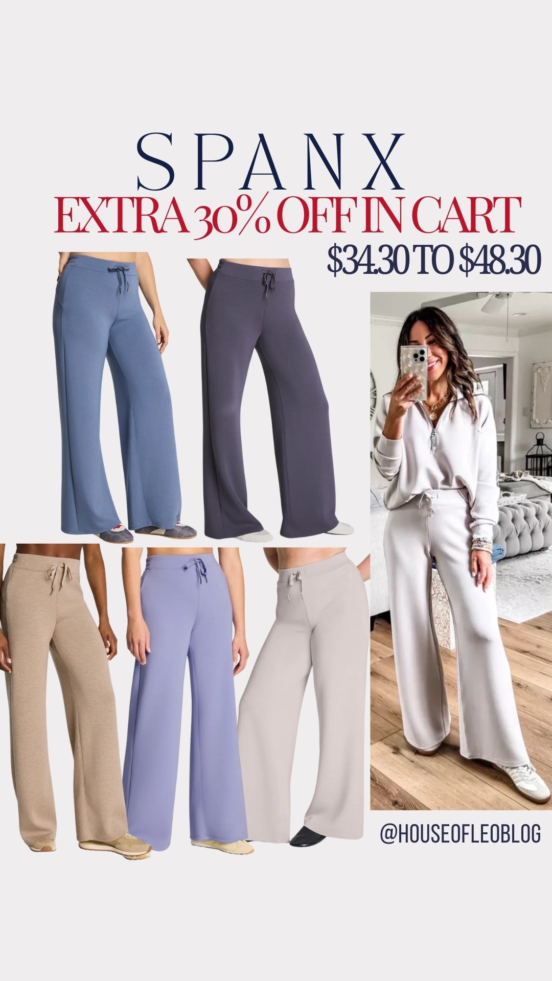 Wearing small short wide leg pants. Extra 30% off in cart at Spanx

#LTKSaleAlert #LTKOver40

#LTKSaleAlert #LTKOver40 #LTKPetite