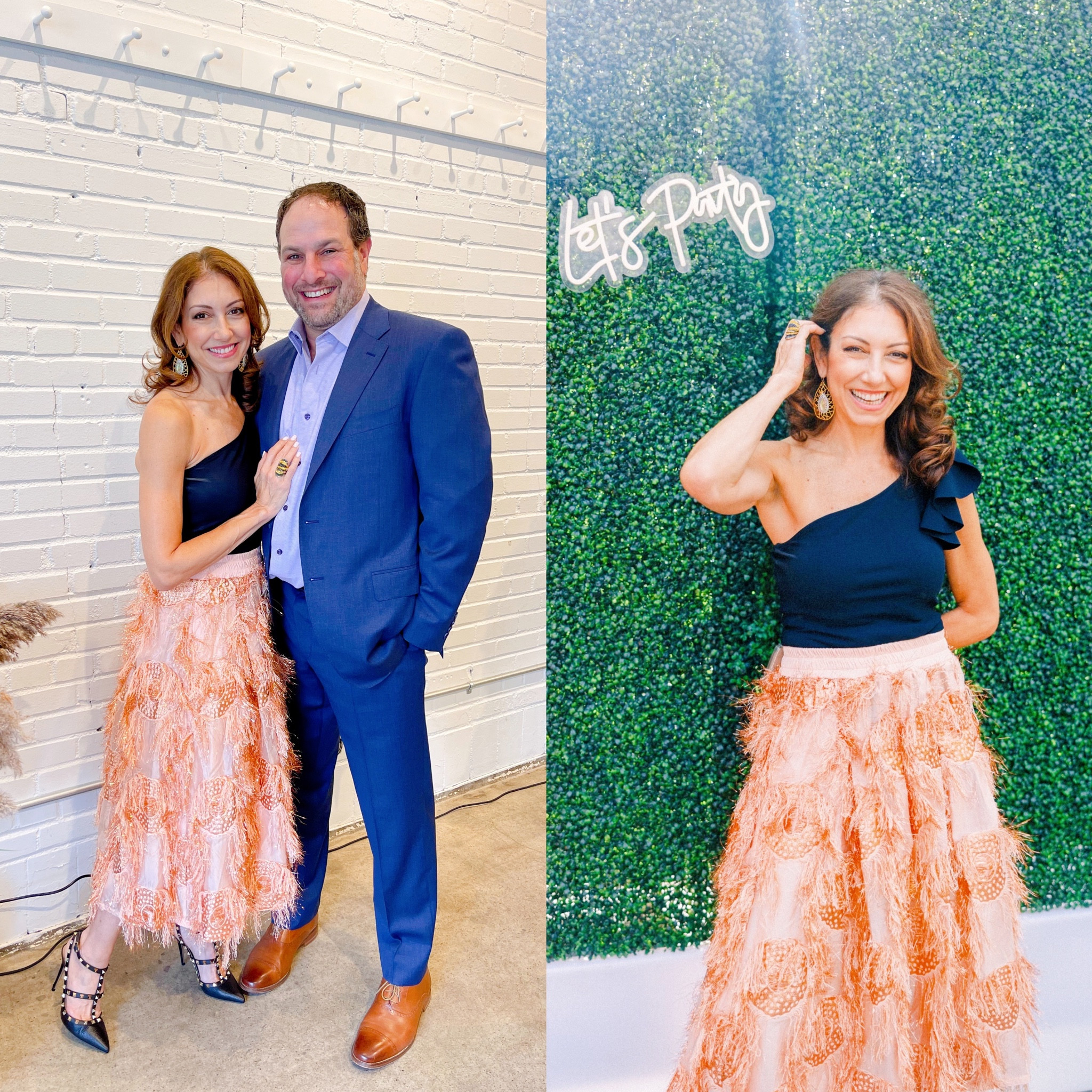 The most beautiful skirt! 

Also back in stock with the same jacket from my post before, got tons of compliments at that wedding  .. 
If you are 5 3 I recommend wearing each piece separately 😉 
Wearing XS 

#LTKSeasonal #LTKstyletip #LTKwedding