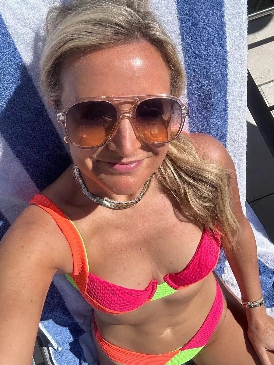 Loving this tricolor swimsuit! Vacation perfection! 

#LTKHoliday #LTKTravel #LTKSeasonal