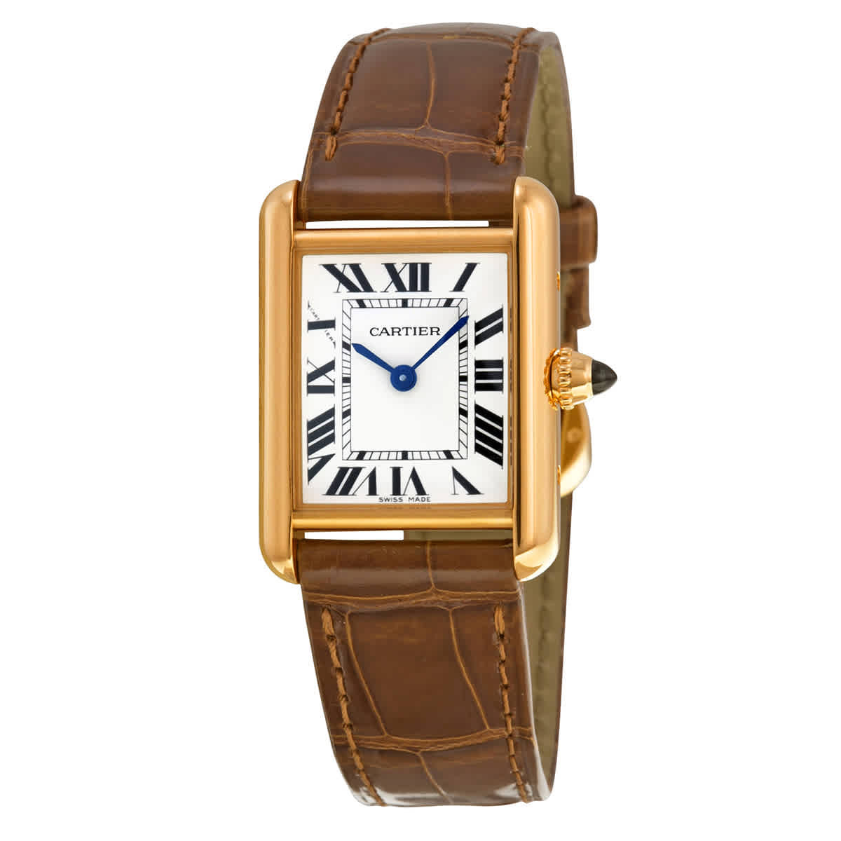 Cartier Tank Louis 18kt Yellow Gold Ladies Watch W1529856 | Jomashop.com & JomaDeals.com
