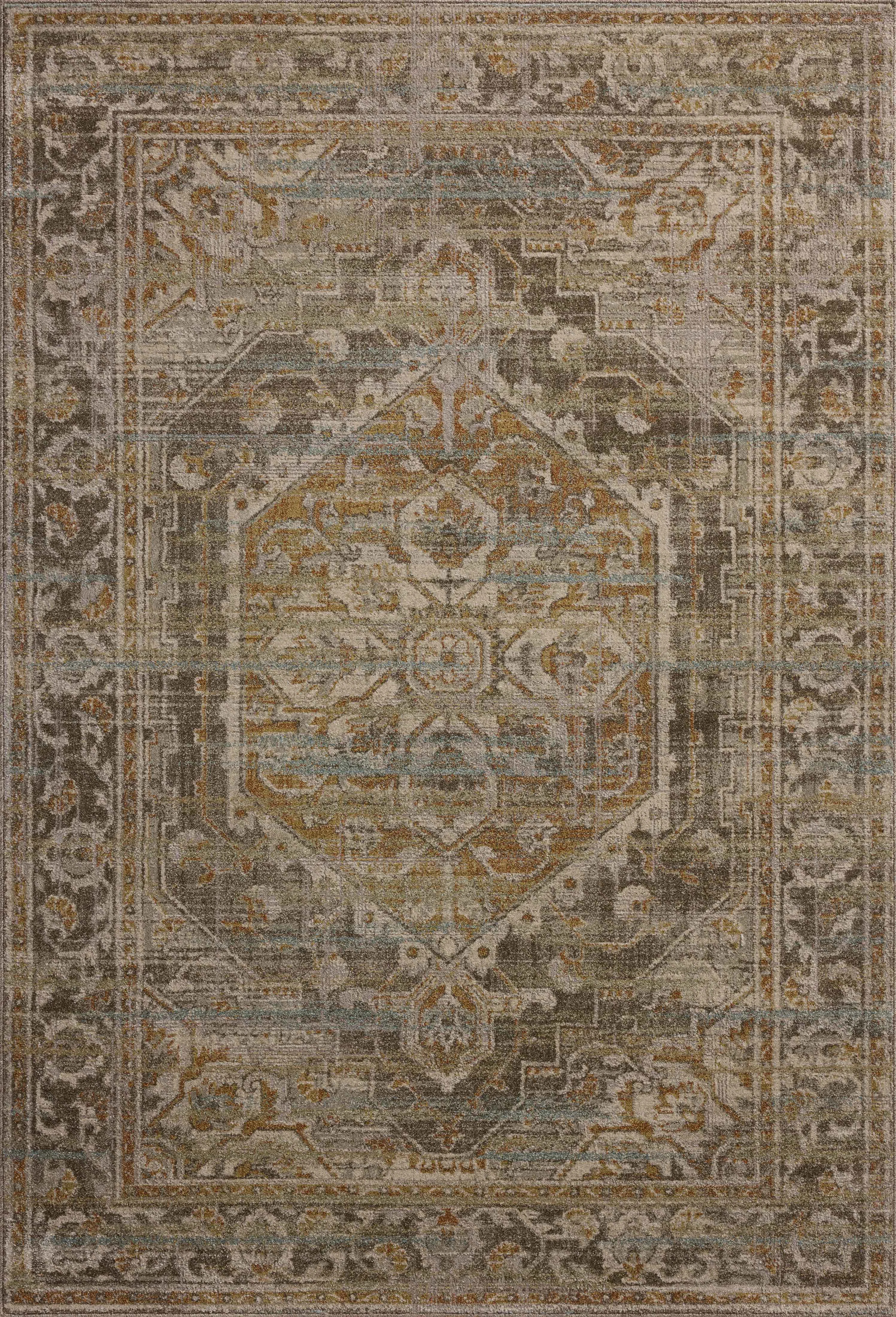 Magnolia Home by Joanna Gaines x Loloi Mona Brown Area Rug | Wayfair North America