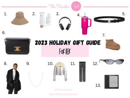 Holiday gift guide for her
#HolidayGiftGuide 
#GiftGuideForHer 
#GiftsForHer 
#HolidayGifts 
#HolidayGiftsForHer 
#LuxuryGifts 
#LuxuryGiftsForHer 
#Xmasgifts
#giftguide

#LTKSeasonal #LTKGiftGuide #LTKHoliday