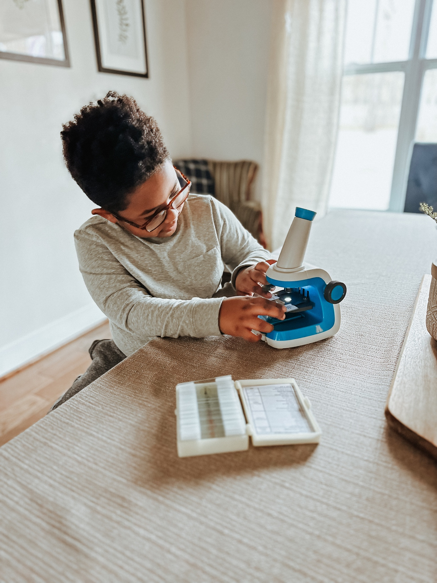 For your little Science lover, this beginner microscope is perfect! It’s easy to use and teaches them the basic concept of how to properly use a microscope 🧑🏾‍🔬

#LTKfindsunder50 #LTKGiftGuide #LTKkids