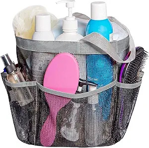 Attmu Mesh Shower Caddy for College Dorm Room Essentials, Hanging Portable Tote Bag Toiletry for ... | Amazon (US)